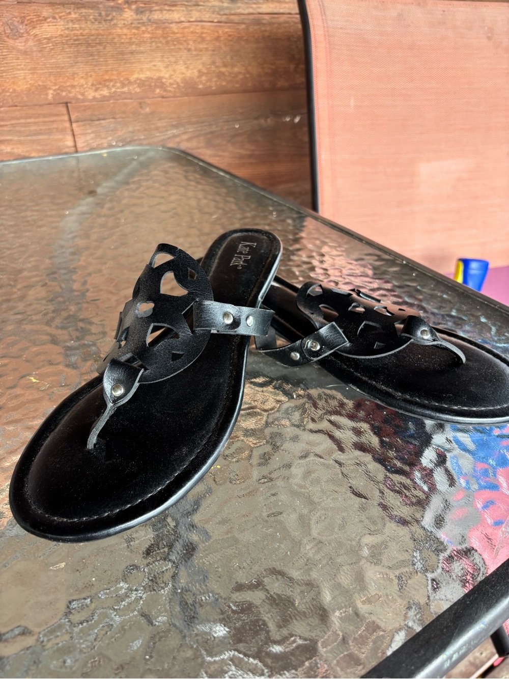 Black Women’s Cutout Sandals